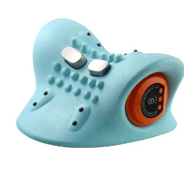 Masajeador de columna cervical con almohada de acupresión