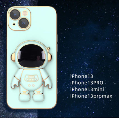 Funda de teléfono con astronauta estéreo para varios modelos