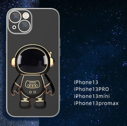 Funda de teléfono con astronauta estéreo para varios modelos