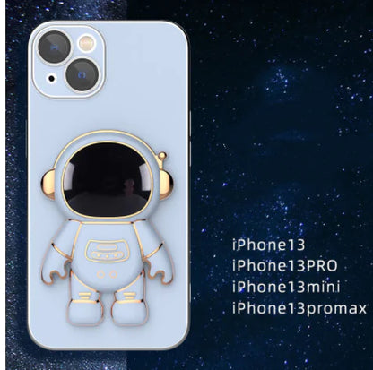 Funda de teléfono con astronauta estéreo para varios modelos