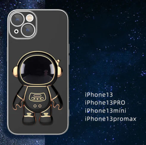 Funda de teléfono con astronauta estéreo para varios modelos